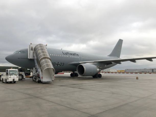 Luftwaffe unterstützt das Amtshilfeersuchen Armeniens
