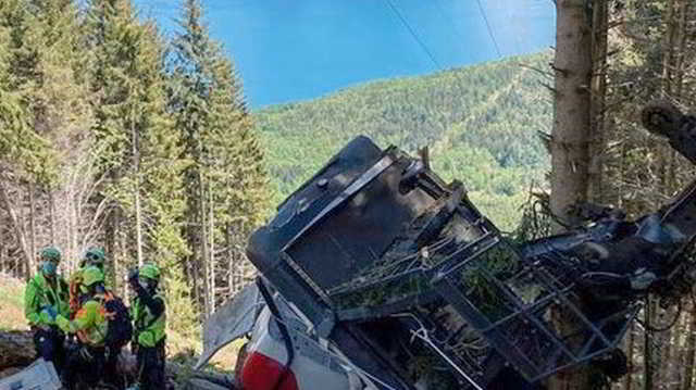 Lago Maggiore – Seilbahn stürzt ab, 14 Tote