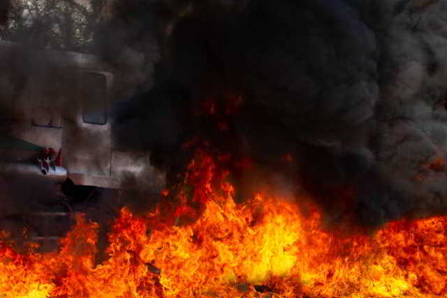 Explosion eines Tanklastwagens in der Stadt Kano