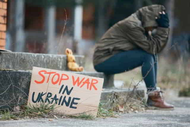 Frankfurt am Main – Ukraine-Krieg Protest