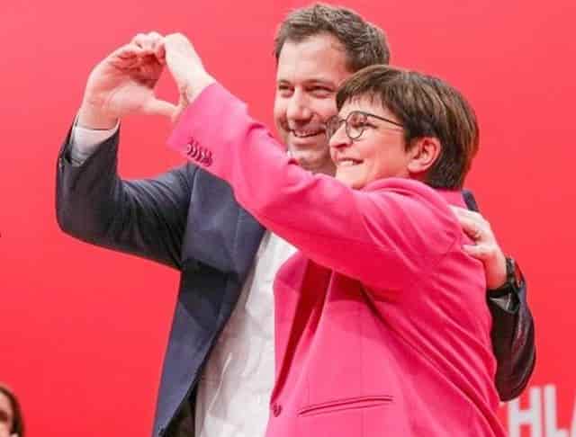 Saskia Esken und Lars Klingbeil als SPD-Vorsitzende gewählt