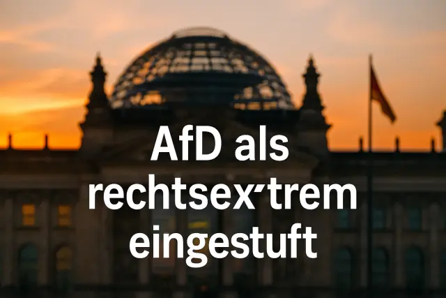 Verfassungsschutz schockt: AfD nun offiziell rechtsextrem