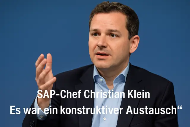 SAP-Chef trifft Trump – redet Klartext über Zölle!