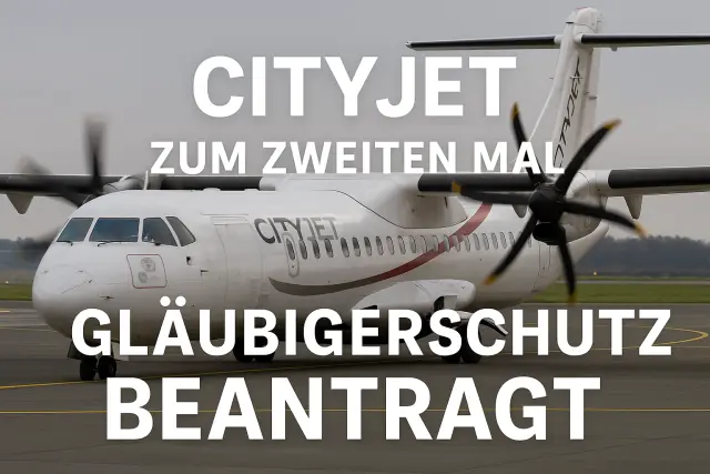 Der nächste Absturz? Cityjet kämpft erneut ums Überleben