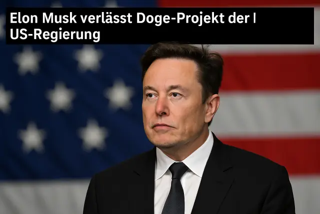 Elon Musk verlässt US-Regierungsprojekt „Doge“