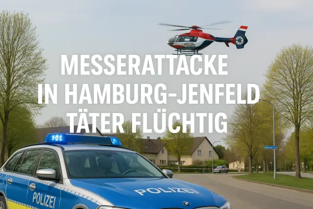Messerattacke in Hamburg – Täter auf der Flucht