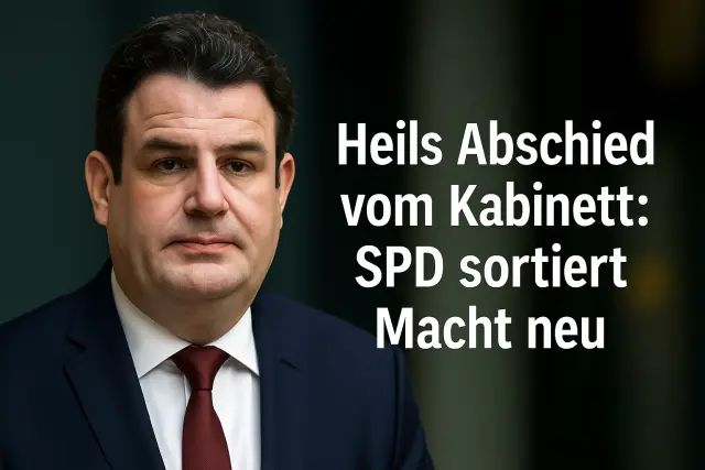 Heils Abschied vom Kabinett: SPD sortiert Macht neu
