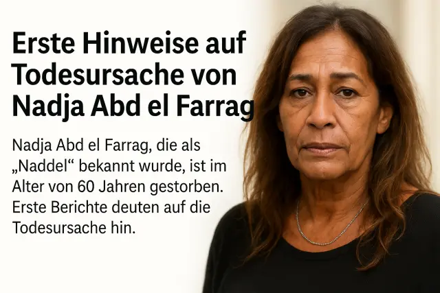 Ein tragisches Ende: Naddel stirbt mit 60 Jahren