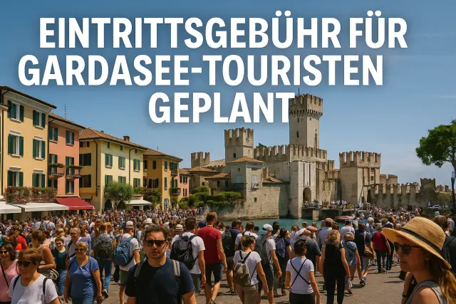 Touristenflut in Sirmione: Jetzt soll eine Eintrittsgebühr helfen