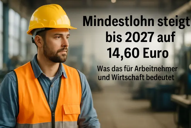 Mindestlohn steigt auf 14,60 Euro das sind die Folgen