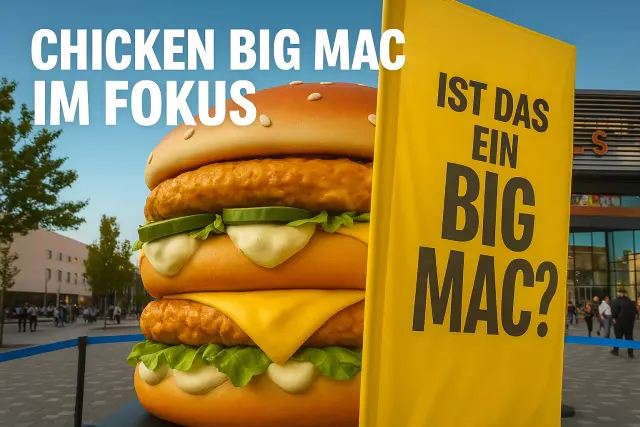 Chicken Big Mac® spaltet Berlin: Burger-Aktion polarisiert