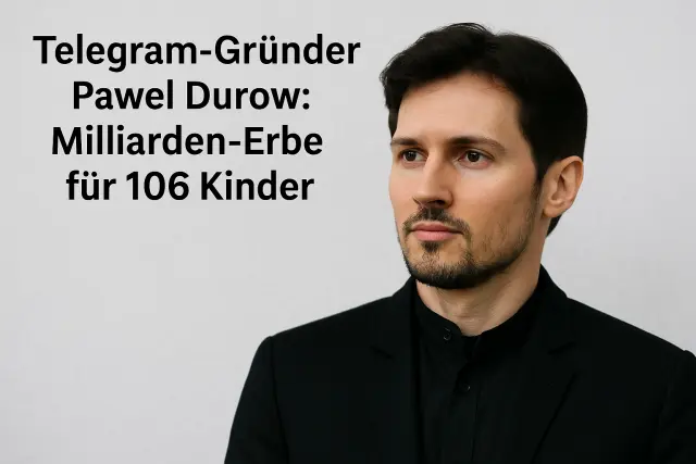 Durow vererbt Milliarden an 106 Kinder