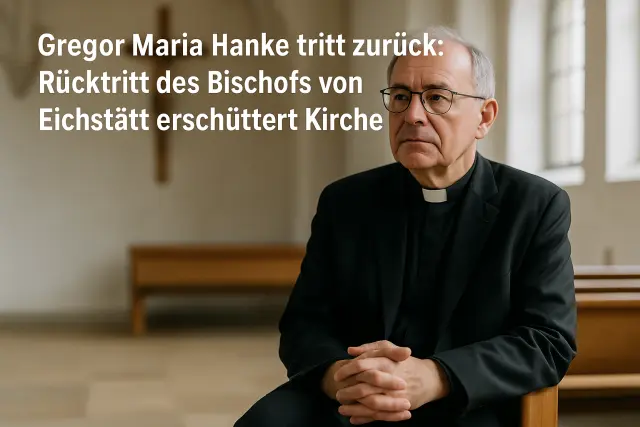 Bischof Hanke tritt zurück, Kirche unter Schock