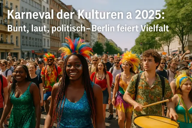 Karneval der Kulturen: Berlin feiert mit Herz & Polizei