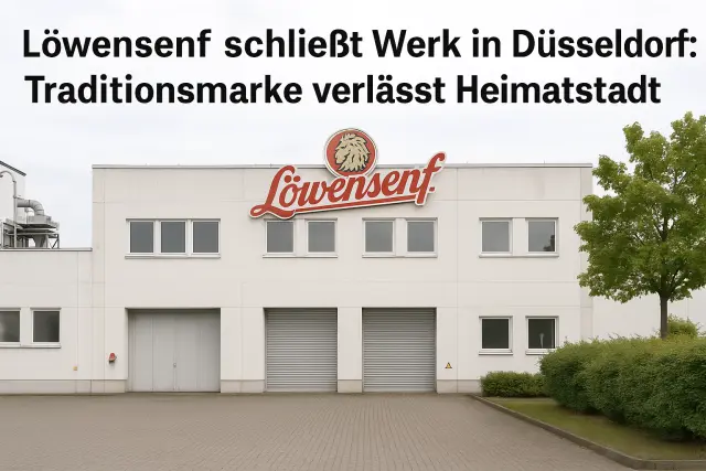 Löwensenf verlässt Düsseldorf: Werk macht dicht