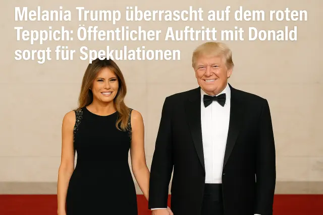 Melania Trump: Überraschend vertrauter Auftritt mit Donald