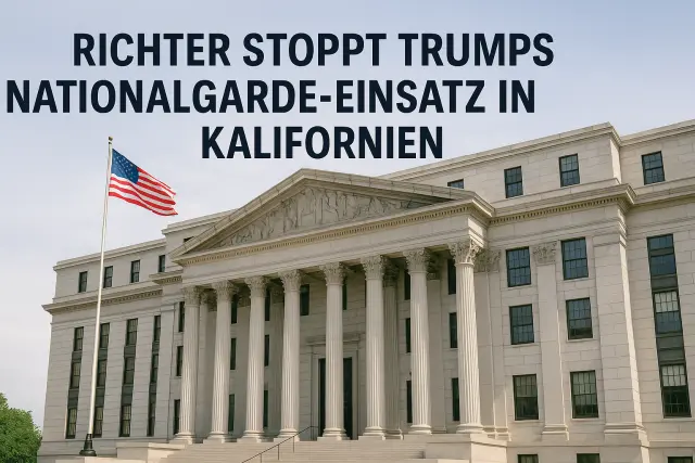 Richter stoppt Trumps Nationalgarde-Einsatz in Kalifornien