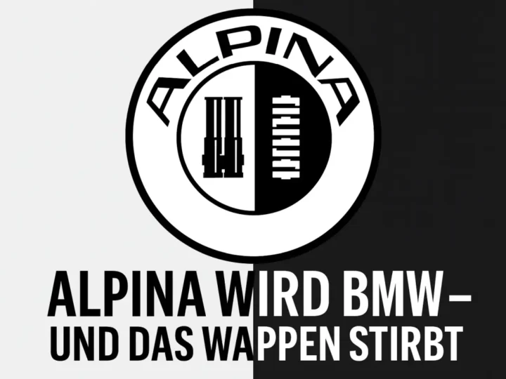 BMW gibt Alpina ein neues Logo das Wappen ist weg
