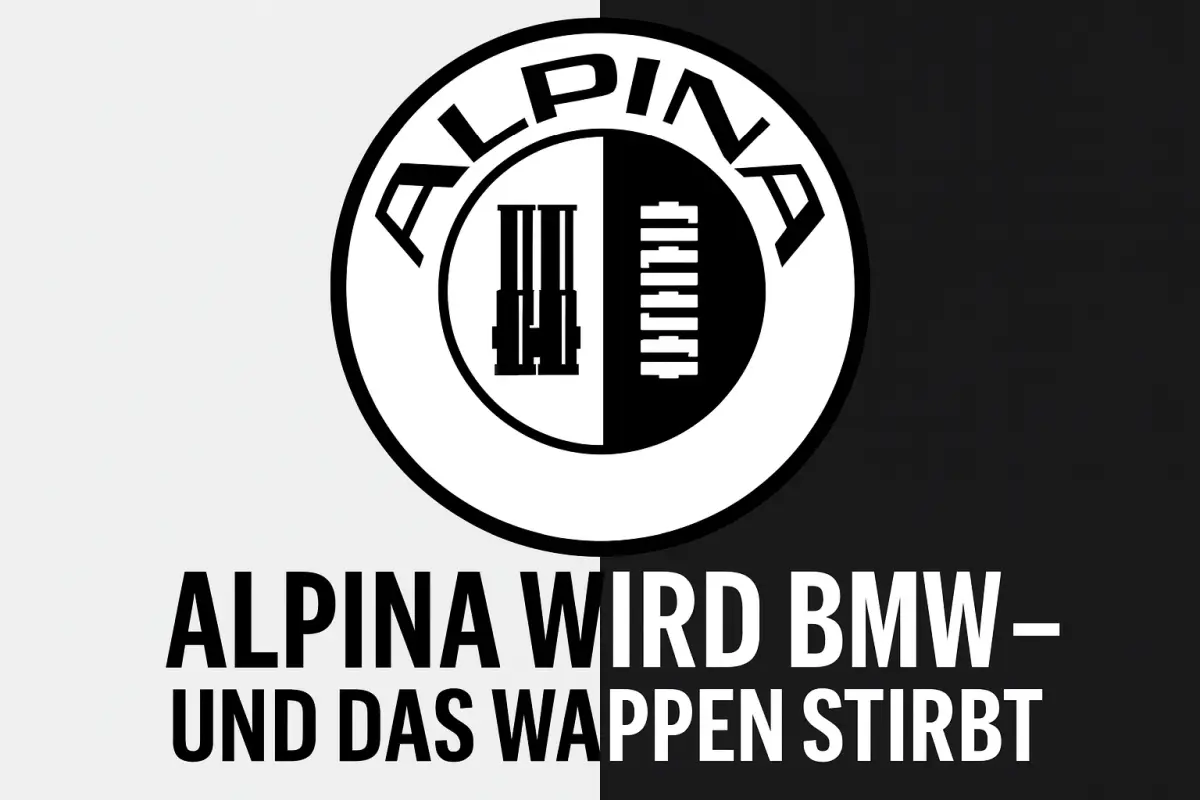 BMW gibt Alpina ein neues Logo das Wappen ist weg