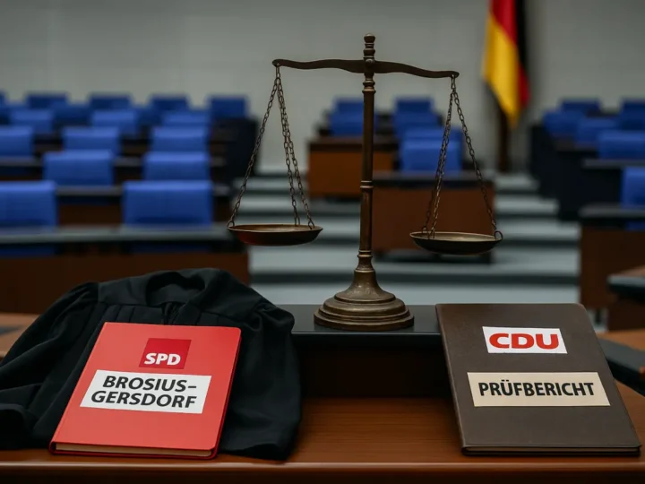 Verfassungsrichterwahl geplatzt, Plagiatsverdacht belastet SPD