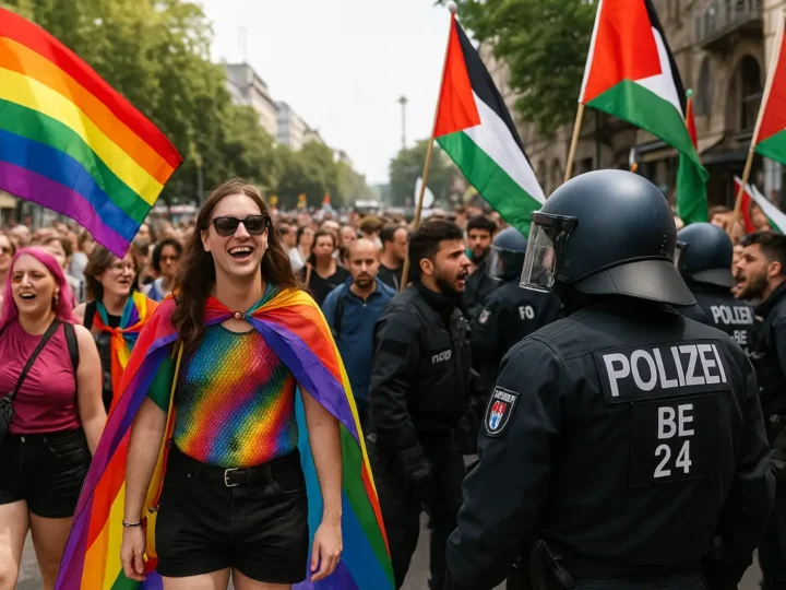 Gewalt und Antisemitismus bei CSD-Demo in Berlin