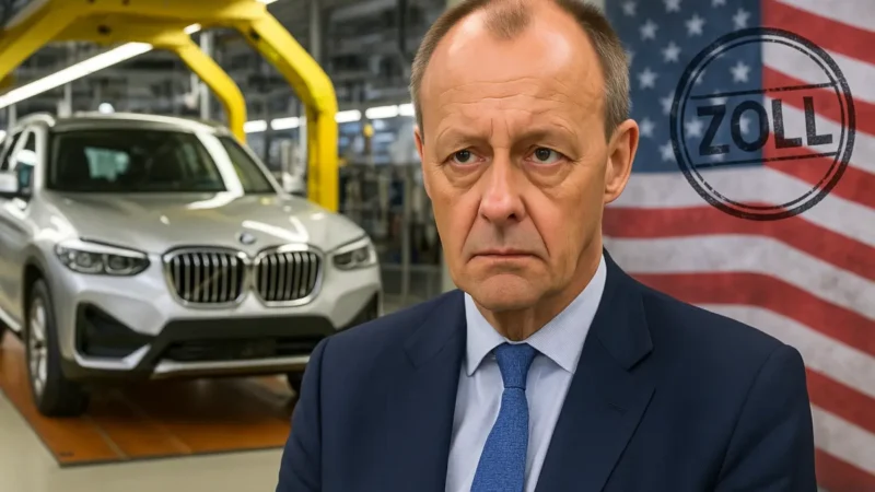 Merz warnt: US-Zölle schaden deutscher Wirtschaft massiv