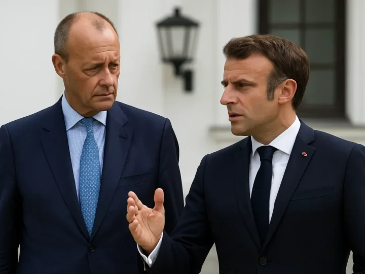 Merz und Macron drohen Trump mit Gegenzöllen