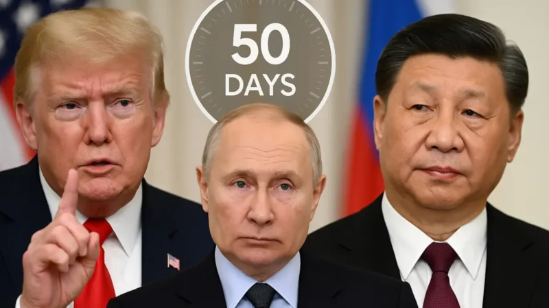Trump droht Putin, China schlägt zurück
