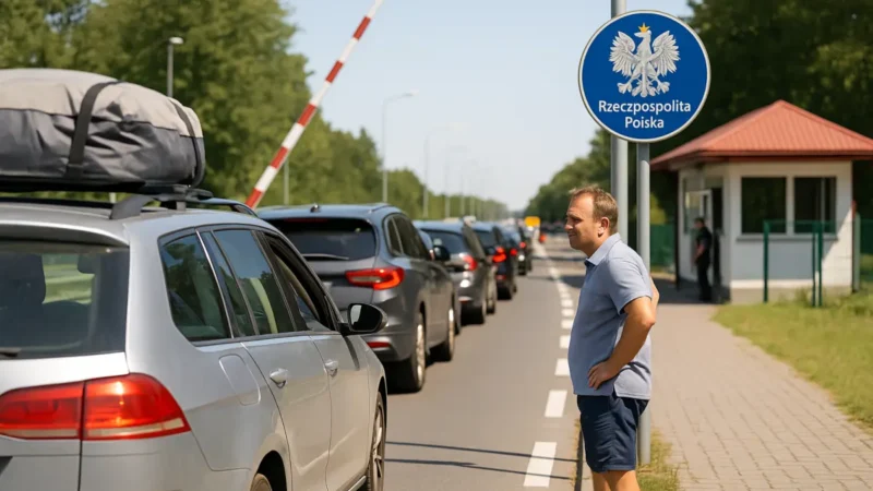 Polens Grenzkontrollen sorgen für Chaos in Deutschland