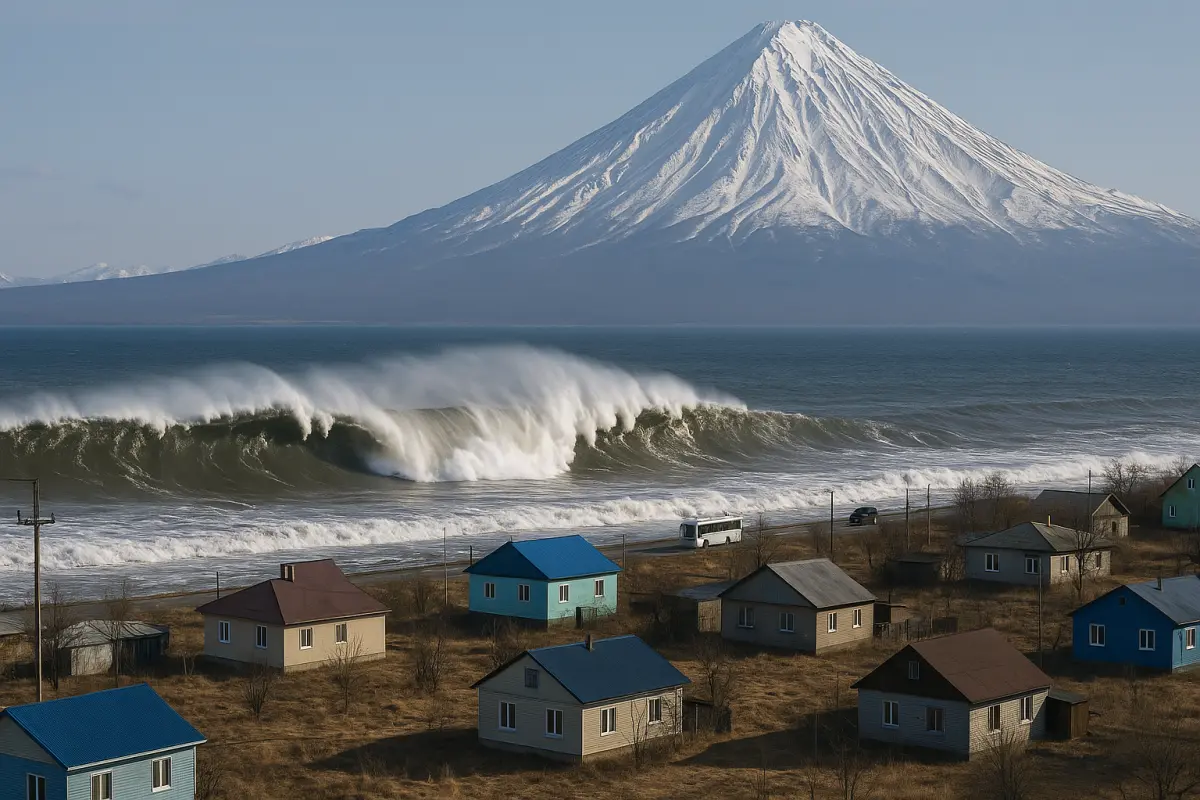 Heftigstes Beben seit Fukushima: Tsunami trifft Kamtschatka
