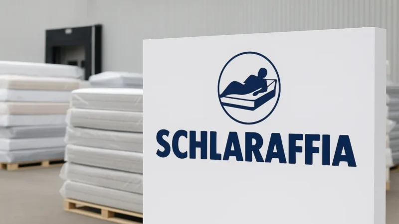 Schlaraffia insolvent, Matratzenmarke in Not
