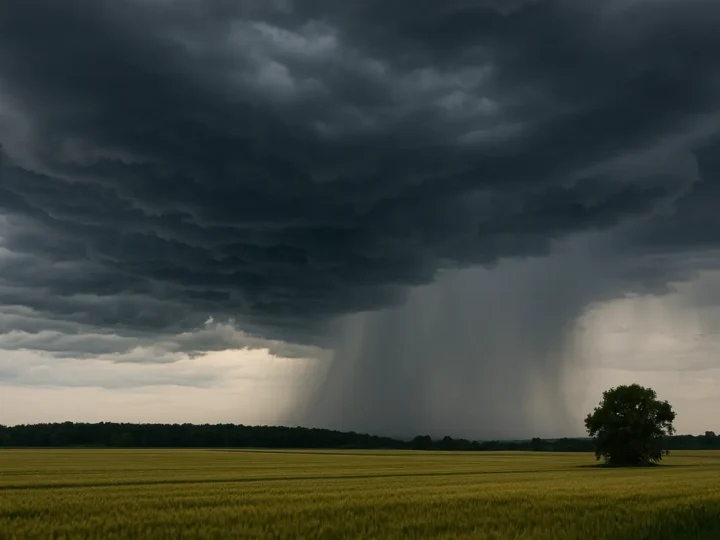 Tiefdruckgebiet bringt Unwetter nach Deutschland