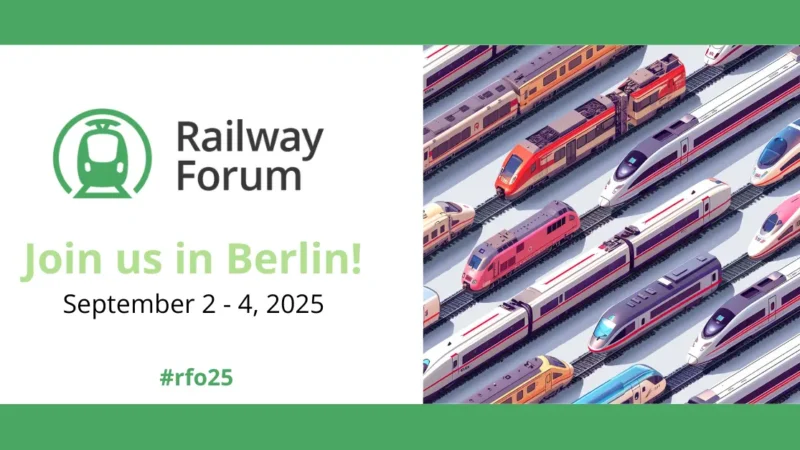 Railway Forum 2025: Europas Bahnindustrie trifft sich in Berlin