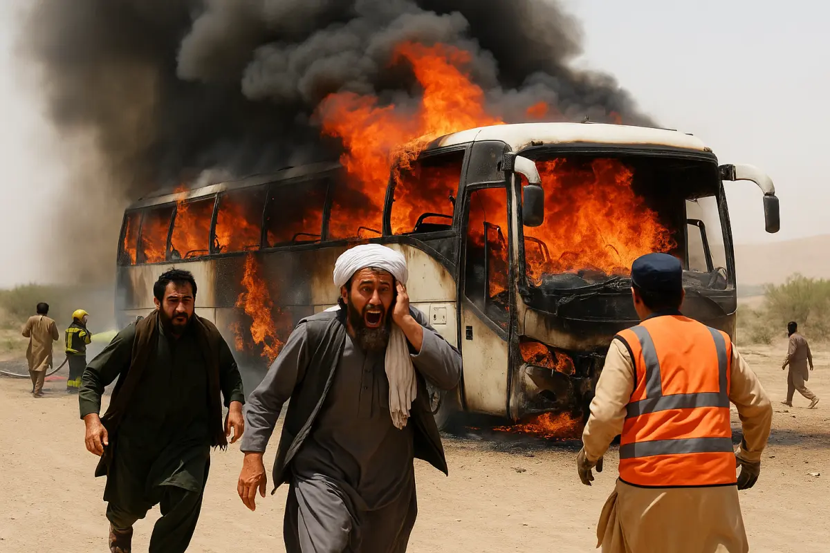 Busunglück in Afghanistan: 50 Tote unter Migranten