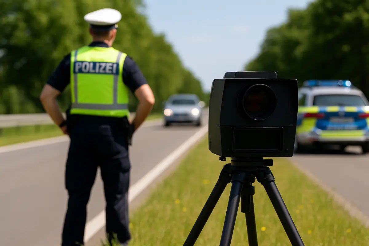 Blitzermarathon: Polizei kontrolliert jetzt verstärkt Tempo