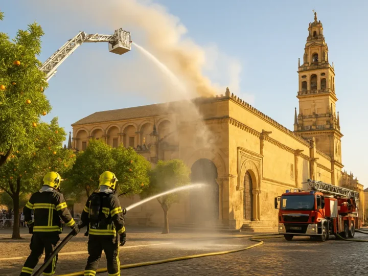 Córdoba: Feuer in Moschee-Kathedrale gebannt