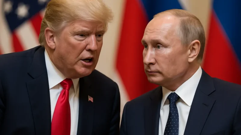 Trump deutet Gebietstausch mit Putin an