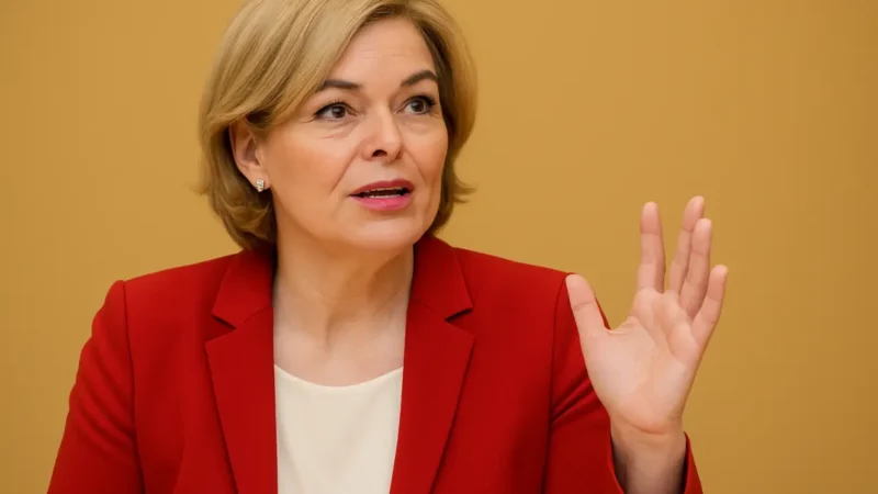 Klöckner verteidigt Amtsführung im Bundestag