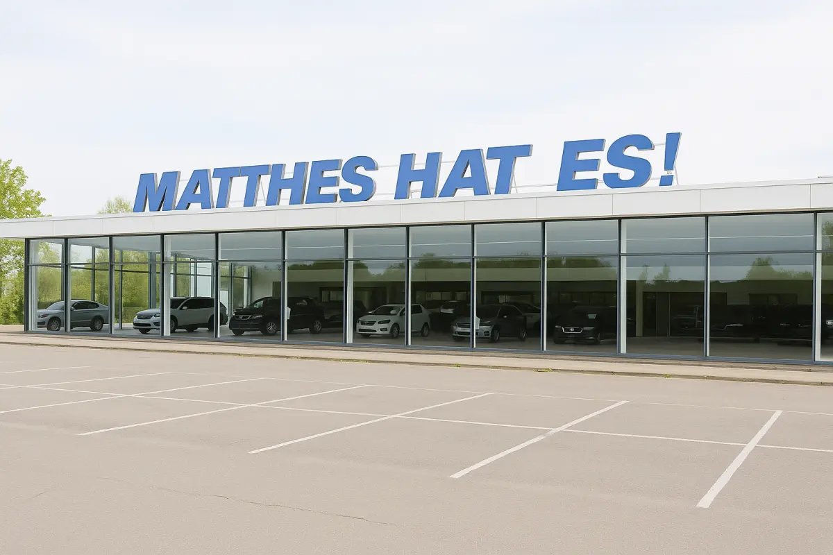 Auto-Riese in NRW insolvent: Matthes ist Geschichte