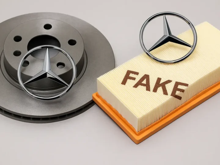 Gefälschte Mercedes-Teile: Die tödliche Gefahr