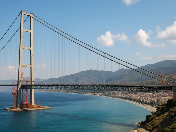 Messina-Brücke: Italiens 13,5-Mrd. €-Rekordprojekt