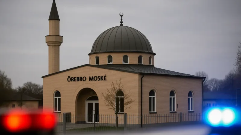 Schüsse in Örebro-Moschee: Verletzte, Täter auf der Flucht