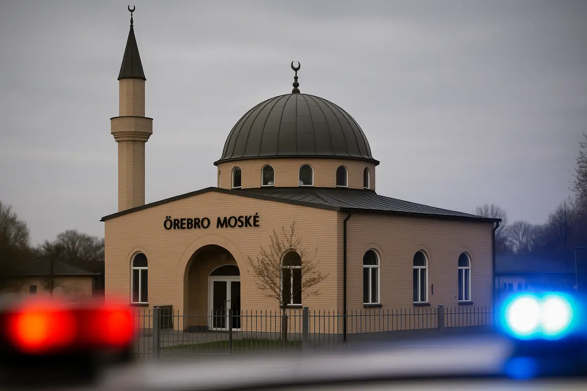 Schüsse in Örebro-Moschee: Verletzte, Täter auf der Flucht