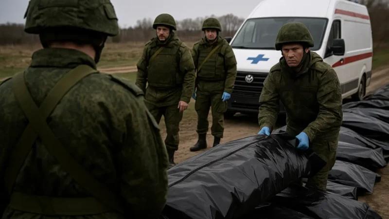 Russland übergibt Ukraine 1.000 Soldatenleichen