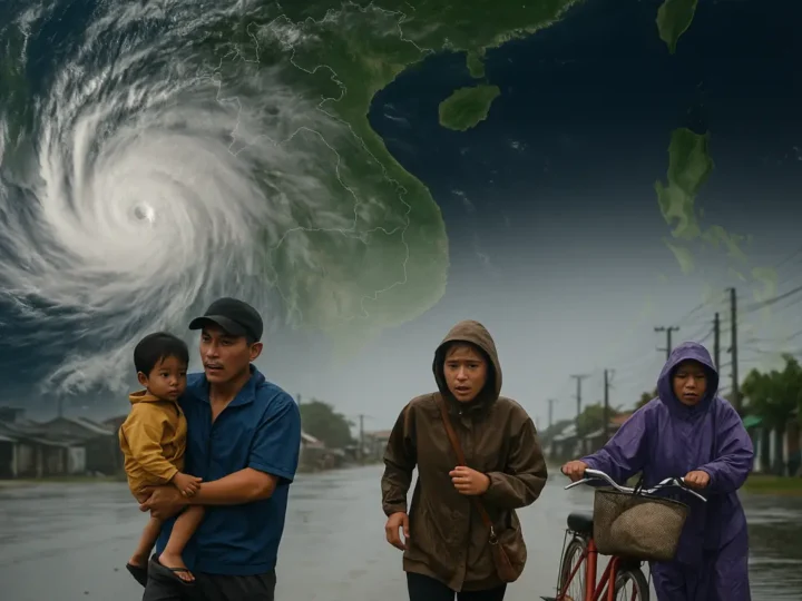 Vietnam evakuiert wegen Taifun Kajiki