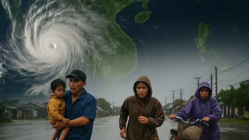 Vietnam evakuiert wegen Taifun Kajiki