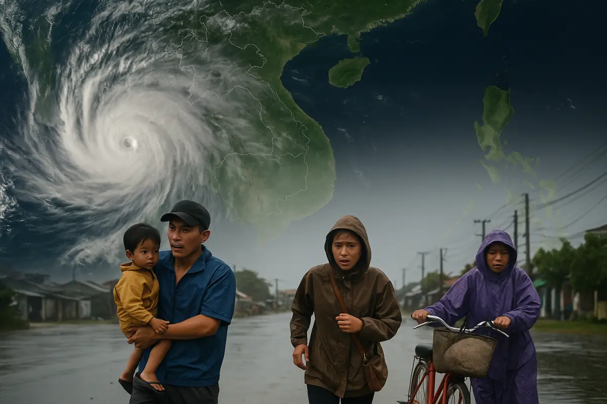 Vietnam evakuiert wegen Taifun Kajiki