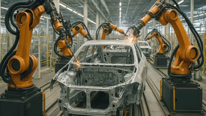 BMW-Fabriken: Roboter ersetzen Menschen