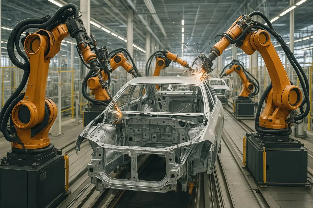 BMW-Fabriken: Roboter ersetzen Menschen