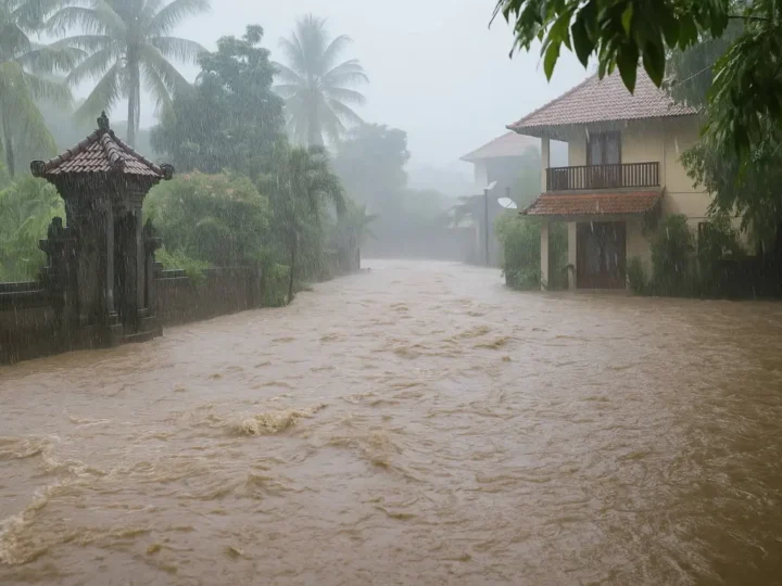 Unwetter auf Bali: Rechte für Urlauber im Notstand